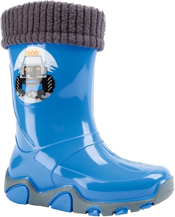 DEMAR Kinder Gummistiefel Regenstiefel gefüttert Stormer Lux – GREMARKT