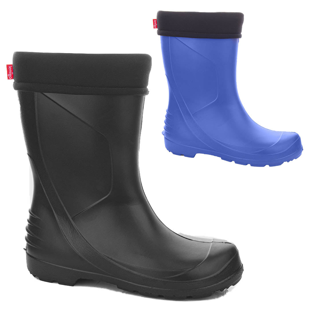 Lemigo Regenstiefeletten Damen 42 Lemigo Leichte EVA Gummistiefel
